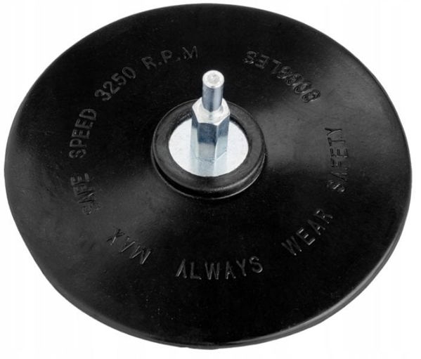 Πλαστικό μαξιλαράκι λείανσης, στέλεχος 125 mm