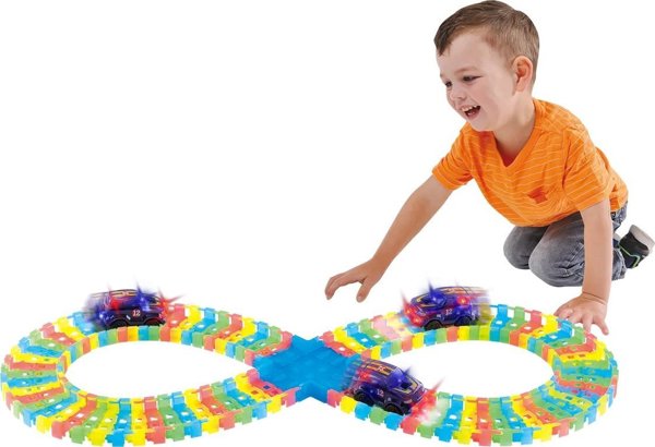 Πίστα αυτοκινήτου Play&Go PLAYGO Glow Race Track, 85 τεμ., 2915