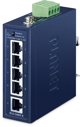 PLANET IGS-500T-E μη διαχειριζόμενο Gigabit Ethernet (10/100/1000) Μπλε