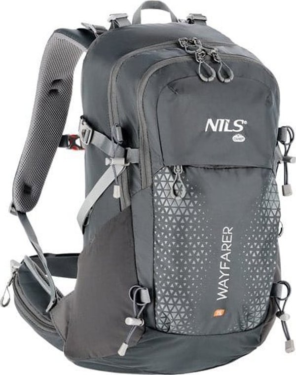 Nils Extreme σακίδιο πεζοπορίας NC1925 TOURING BACK BACK GRAY WAYFARER 35L NILS CAMP