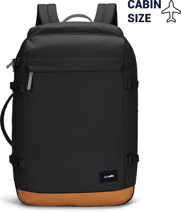 Αντικλεπτικό σακίδιο καμπίνας Pacsafe Go 44 l - μαύρο