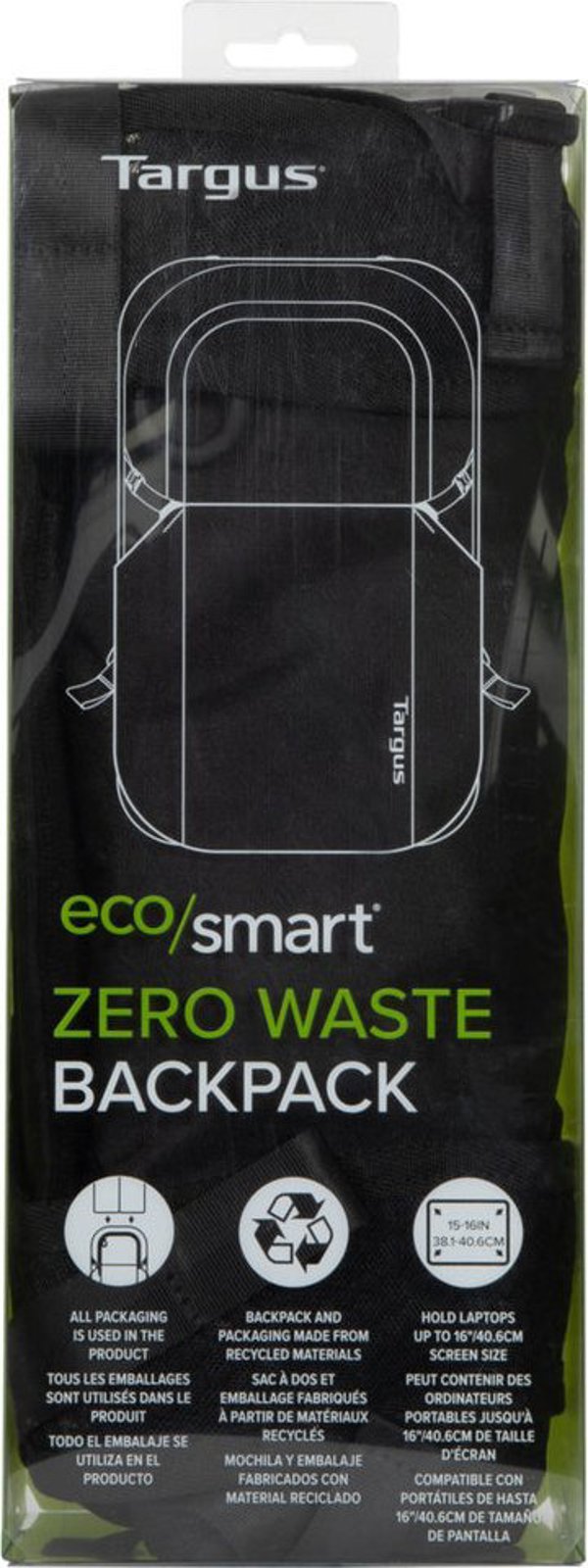 Σακίδιο Targus 15-16" Zero Waste