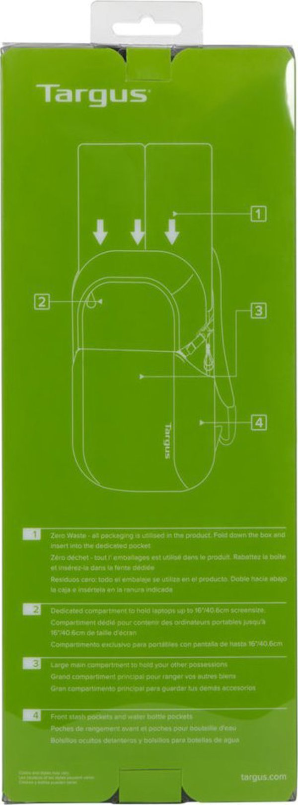 Σακίδιο Targus 15-16" Zero Waste