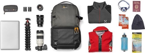 Lowepro Fastpack BP 250 AW III Σακίδιο Πλάτης για Φωτογραφική Μηχανή & Laptop, Μαύρο