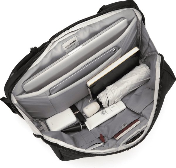 Pacsafe Αντικλεπτική Τσάντα Πλάτης Metrosafe X για Laptop 16" - Μαύρο