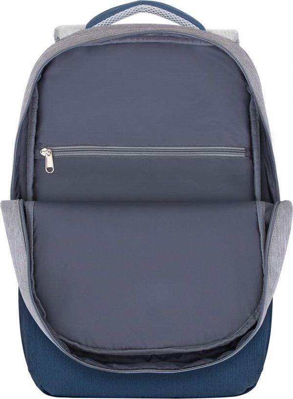 Σακίδιο Rivacase Prater 17.3" (7567 γκρι/σκούρο μπλε)