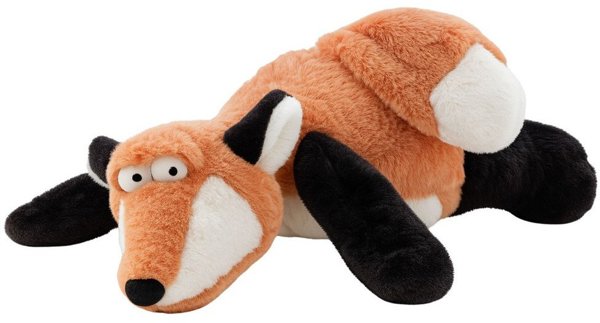 LeanToys Λούτρινο Κουκλάκι Αλεπού Απαλό 42cm - Ανοιχτόχρωμο