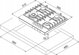 Εστία Freggia Hob Freggia HCG640VGTB