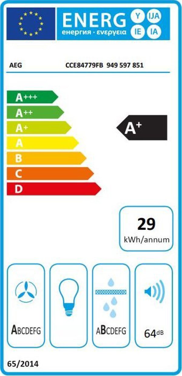 Θερμαντική πλάκα AEG Kaitlentė AEG CCE84779FB (Pažeista pakuotė) 13253565 7332543802425