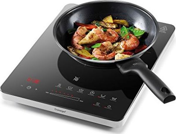 Ελεύθερη εστία WMF Μονή επαγωγική εστία WMF Kult X (2200 W, έως 28 εκ, 1 εστία, 8 επίπεδα ισχύος, ανίχνευση σκεύους, αφής οθόνη, κεραμικό γυαλί, λειτουργία χρονοδιακόπτη)