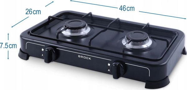 Ελεύθερη κουζίνα Brock Kuchenka gazowa GS 2002 BK