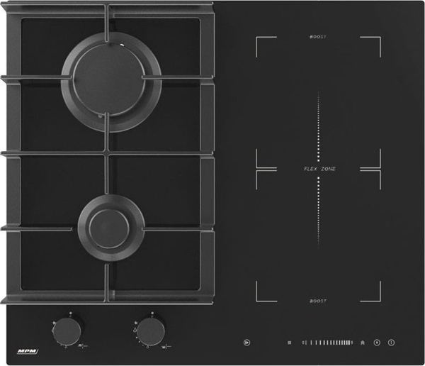 Εστία MPM MPM-60-IMG-22 Εστία αερίου-επαγωγής 60 cm