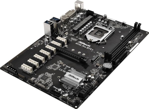 Μητρική πλακέτα ASRock H110 PRO BTC+
