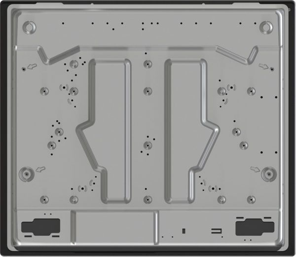 Gorenje GW642AB Εστία Αερίου 4 Εστιών, Μαύρο Χρώμα, Μεγαλύτερη Επιφάνεια Μαγειρέματος, 60cm