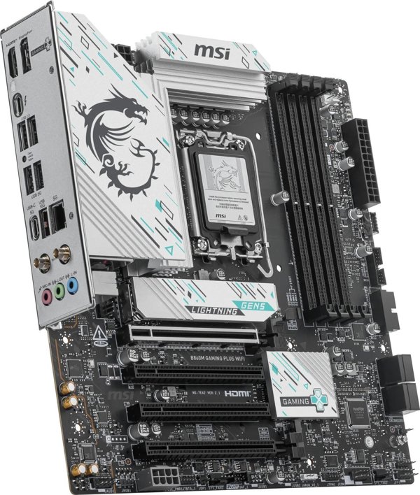 MSI B860M GAMING PLUS WIFI Μητρική Πλακέτα Micro-ATX, Socket LGA 1851, DDR5, Wi-Fi 7