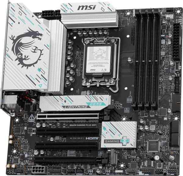 MSI B860M GAMING PLUS WIFI Μητρική Πλακέτα Micro-ATX, Socket LGA 1851, DDR5, Wi-Fi 7