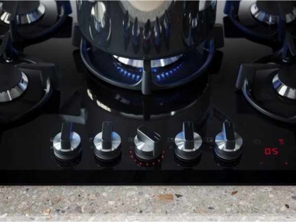 Εστία Electrolux Electrolux KGG75362K Μαύρο Ενσωματωμένο 74 cm Gas 5 ζώνες 14048185 7332543834037