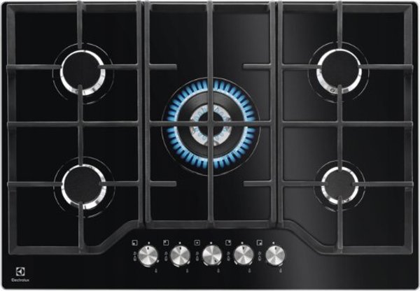 Εστία Electrolux Electrolux KGG75362K Μαύρο Ενσωματωμένο 74 cm Gas 5 ζώνες 14048185 7332543834037