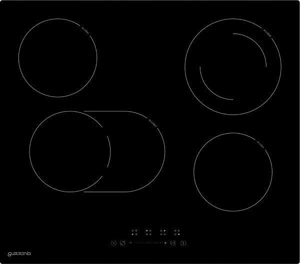 Εστία Guzzanti Hob ​​· Guzzanti GZ-8304A