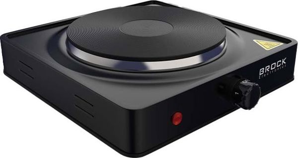 Ελεύθερη εστία Brock Ηλεκτρική κουζίνα 1-μάτι BROCK EP100BK μαύρη