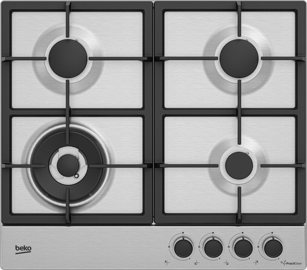 Beko HOB GAS HIAW64225SXE BEKO θερμαντική πλάκα 13925429 8690842526572