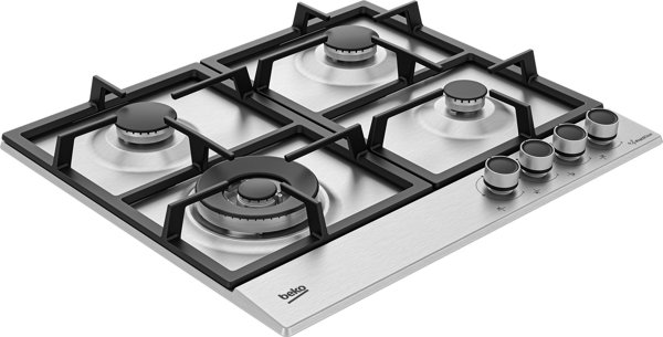 Beko HOB GAS HIAW64225SXE BEKO θερμαντική πλάκα 13925429 8690842526572