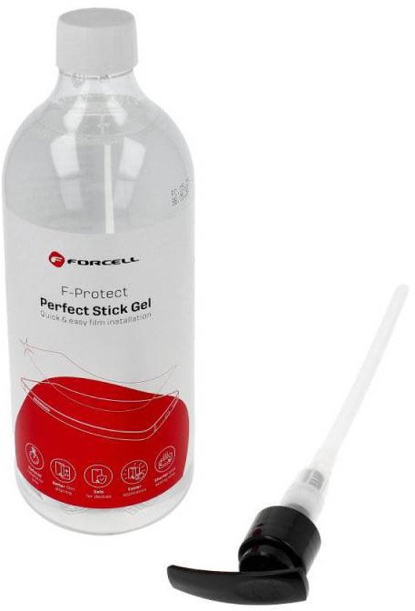 Forcell Perfect Stick Gel Υγρό Τοποθέτησης Μεμβράνης Smartphone 1L με Διανομέα