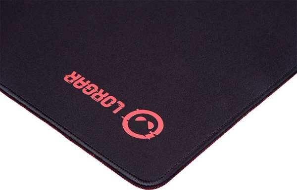 Ποντικοθήκη Lorgar LORGAR Mousepad Main 323 360mmx300mmx3mm/Έλεγχος/Μαύρο λιανική