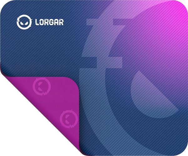 Λοργαρ Ποδκλάτκα Λοργαρ Μαιν 133, Γαμινγ μουσε παδ, Υψηλής ταχύτητας επιφάνεια, Μωβ αντιολισθητική βάση από καουτσούκ, μέγεθος: 360μμ μ χ 300μμ μ χ 3μμ μ, βάρος 0.2κιγ