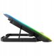 Βάση ψύξης Rampage για φορητό υπολογιστή 9-17'' RGB 6 ανεμιστήρες, ασημί
