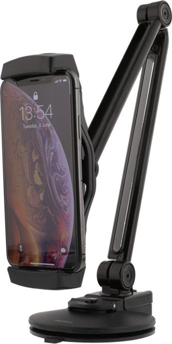 Podstawka Deltaco Deltaco Tisch-Ständer Tablet/Smartphone m. Saugnapf