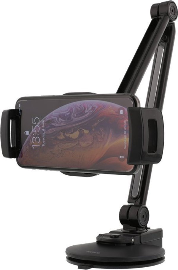 Podstawka Deltaco Deltaco Tisch-Ständer Tablet/Smartphone m. Saugnapf