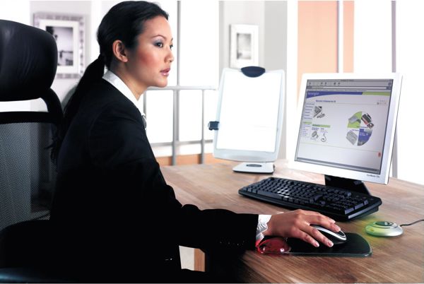 Kensington Duo Gel Mouse Pad, Μαύρο/Γκρι (62399)