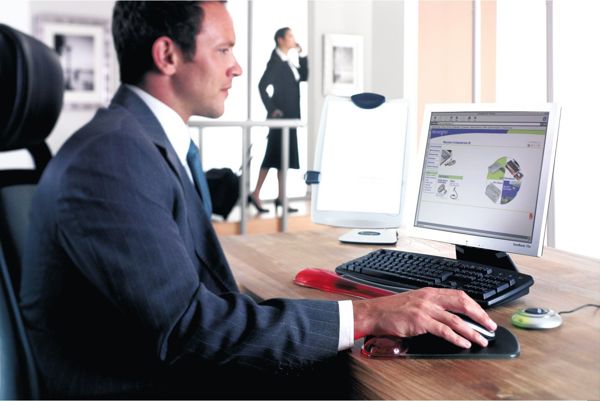 Kensington Duo Gel Mouse Pad, Μαύρο/Γκρι (62399)