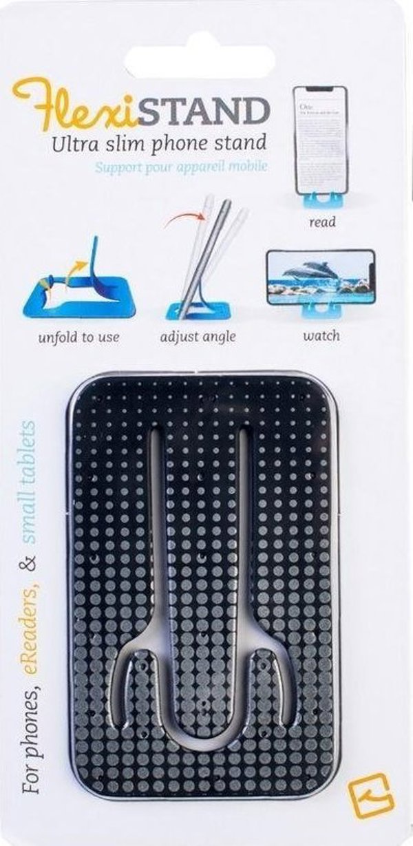 Podstawka Thinking Gifts FlexiStand podstawka pod telefon - Silver Dots