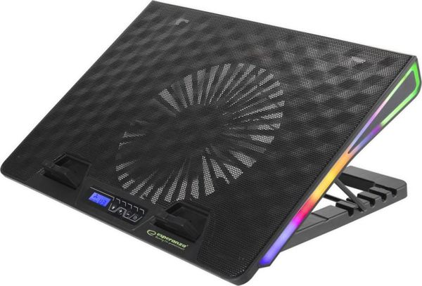 Esperanza Alize Cooling Pad για Laptop έως 17" με 1 Ανεμιστήρα και Φωτισμό (EGC101) (ESPEGC101)