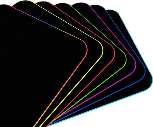 Lorgar Lorgar Steller 913, gaming mouse pad, επιφάνεια υψηλής ταχύτητας, αντιολισθητική βάση από καουτσούκ, οπίσθιος φωτισμός RGB, σύνδεση USB, υποστήριξη Lorgar WP Gameware, μέγεθος: 360mm x 300mm x 3mm, βάρος 0,250kg 13128134 5291485010225