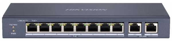 PoE διανομέας Hikvision DS-3E0310P-E/M