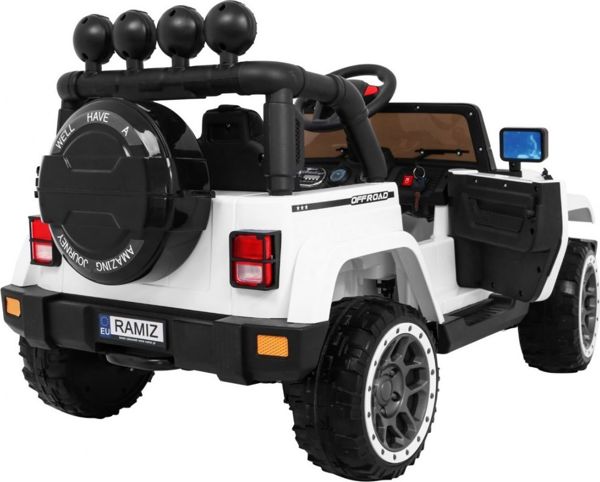 Όχημα εκτός δρόμου Full Time 4WD Λευκό