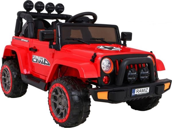Πλήρης απασχόληση 4WD εκτός δρόμου όχημα Κόκκινο
