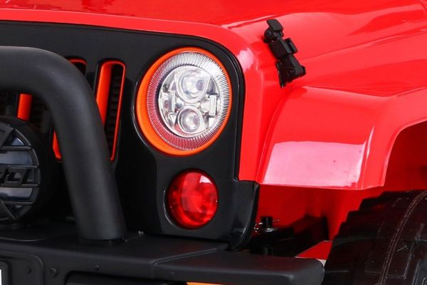 Πλήρης απασχόληση 4WD εκτός δρόμου όχημα Κόκκινο
