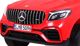 Όχημα με μπαταρία Mercedes GLC 63S Κόκκινο