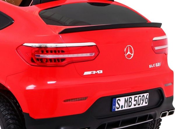 Όχημα με μπαταρία Mercedes GLC 63S Κόκκινο
