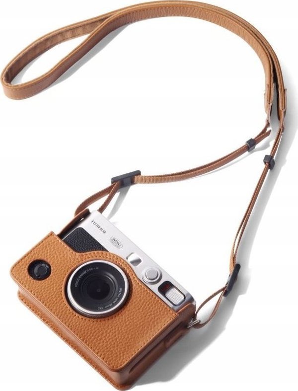 Θήκη LoveInstant για Fujifilm Instax Mini Evo / Καφέ