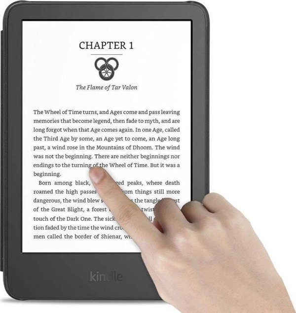 Θήκη Tech-Protect Etui KINDLE 11 / 12 / 2022-2024 Tech-Protect SmartCase Μαύρη Γάτα