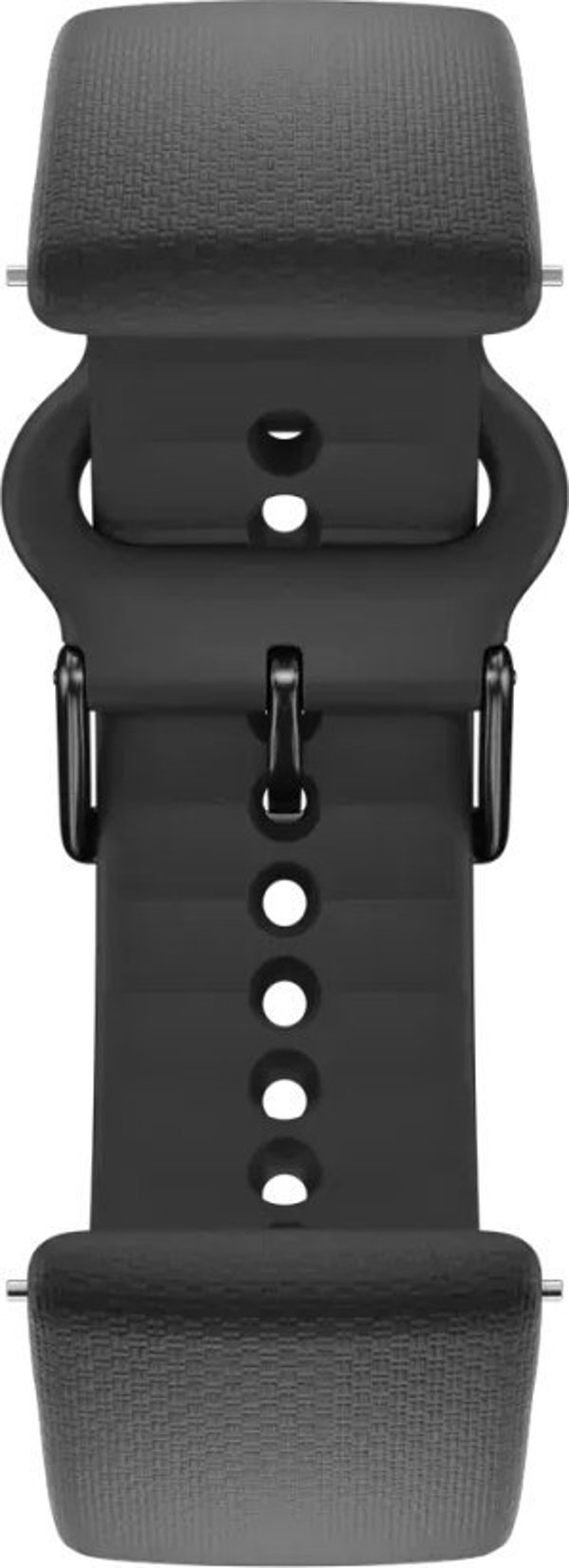 Λουράκι ρολογιού Polar Polar 20mm S-L T, μαύρη σιλικόνη