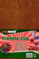 Polsirhurt Αφρός Eva με γκλίτερ MIX χρωμάτων 20x30 "5