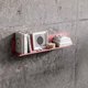Κρεμαστή ραφιέρα JOANNE 700 mm, Fresh Style: ροζ σκόνη