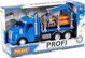 Polesie Polesie 96173 "Profi", φορτηγό μεταφοράς κορμών αδρανές, με φως και ήχο, μπλε σε κουτί
