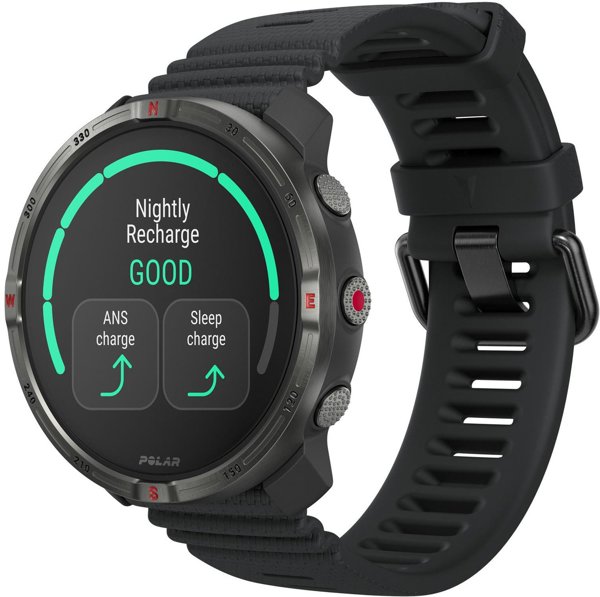 Polar Grit X2 Ρολόι Multisport GPS Μαύρο (S-L)
